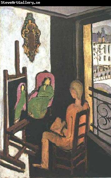 Henri Matisse The Painter and His Model,